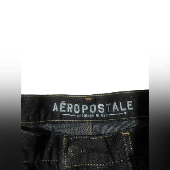 AEROPOSTALE Dark Blue Jeans size 34 x 32 - Picture 3 of 4